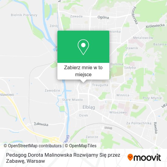 Mapa Pedagog Dorota Malinowska Rozwijamy Się przez Zabawę