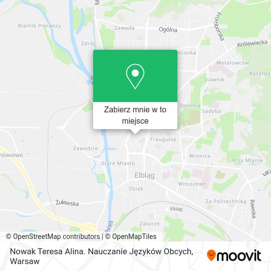 Mapa Nowak Teresa Alina. Nauczanie Języków Obcych