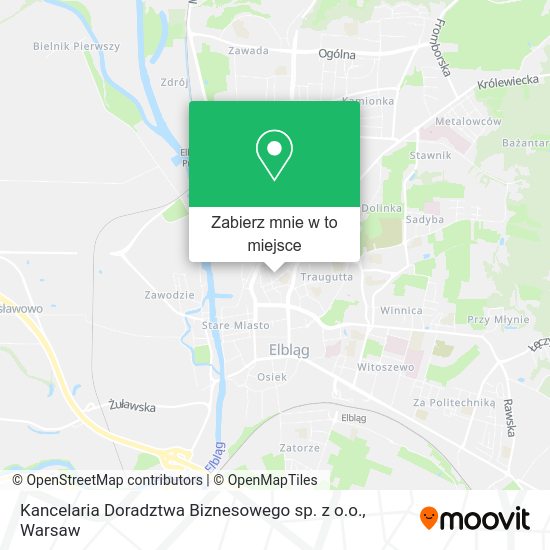 Mapa Kancelaria Doradztwa Biznesowego sp. z o.o.