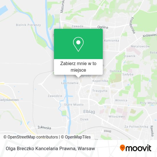 Mapa Olga Breczko Kancelaria Prawna