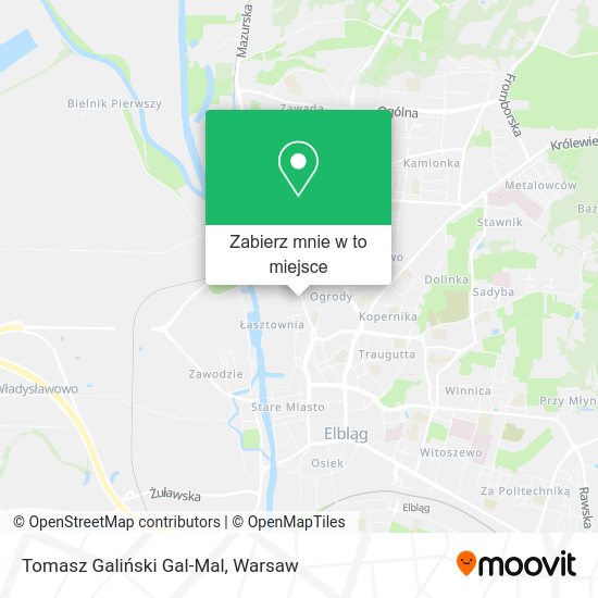 Mapa Tomasz Galiński Gal-Mal