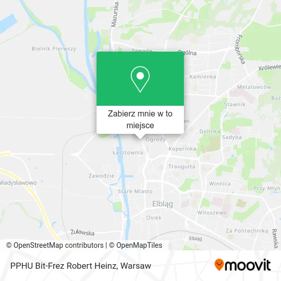 Mapa PPHU Bit-Frez Robert Heinz