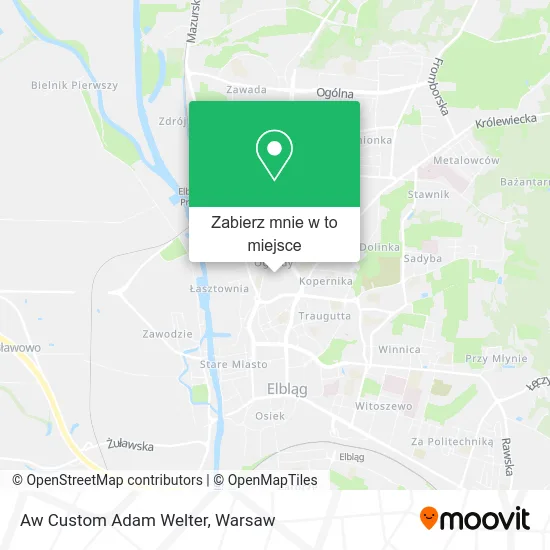 Mapa Aw Custom Adam Welter