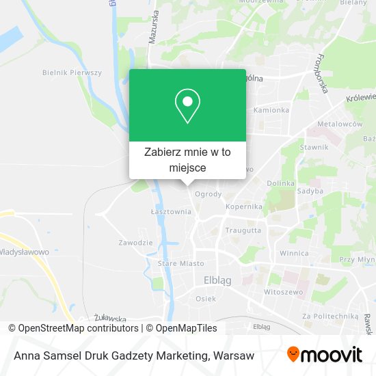 Mapa Anna Samsel Druk Gadzety Marketing