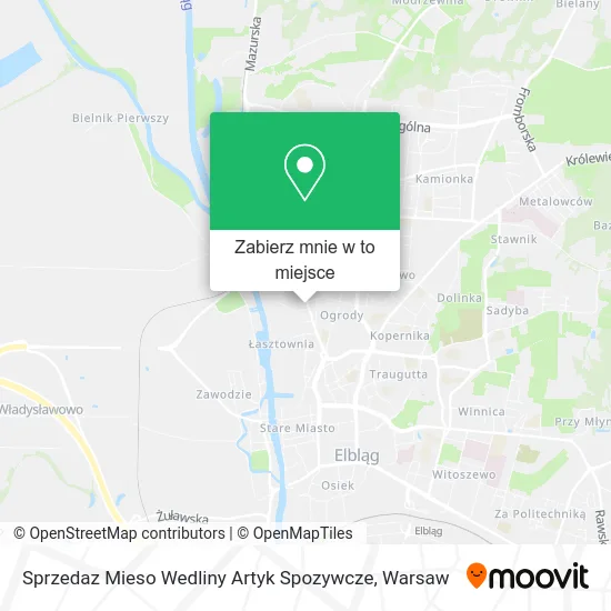 Mapa Sprzedaz Mieso Wedliny Artyk Spozywcze