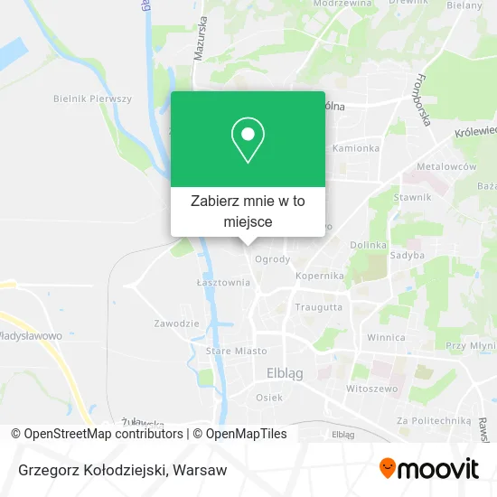 Mapa Grzegorz Kołodziejski