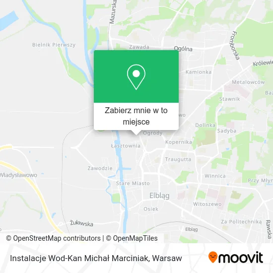 Mapa Instalacje Wod-Kan Michał Marciniak