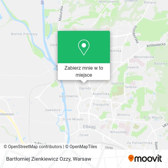 Mapa Bartłomiej Zienkiewicz Ozzy