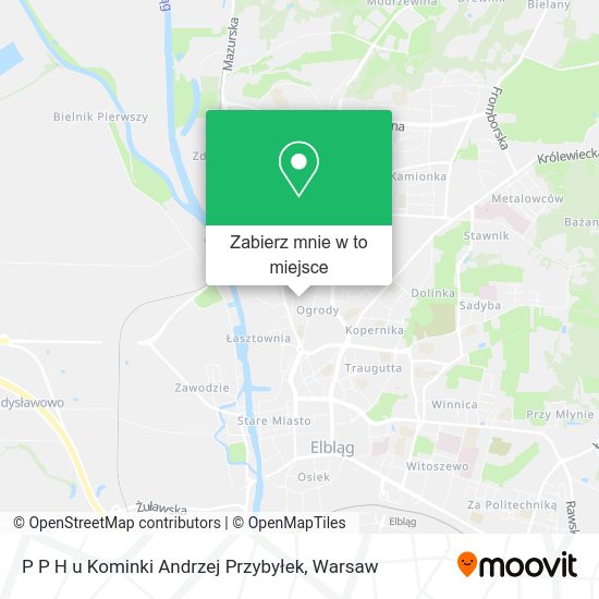 Mapa P P H u Kominki Andrzej Przybyłek