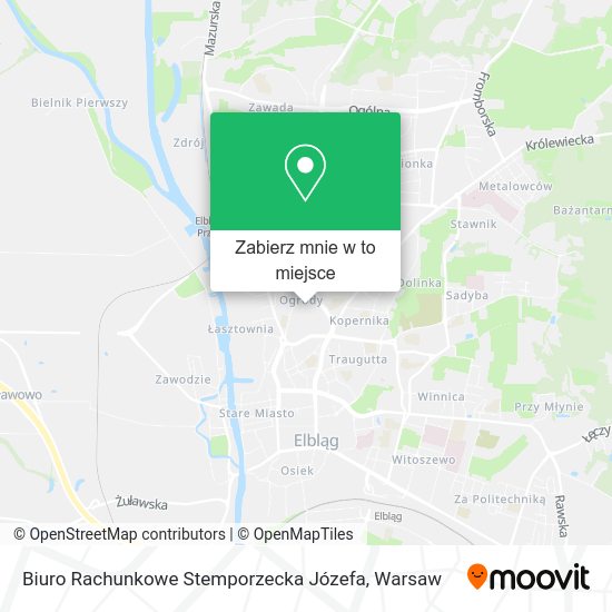 Mapa Biuro Rachunkowe Stemporzecka Józefa