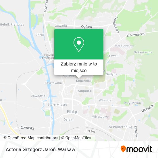 Mapa Astoria Grzegorz Jaroń