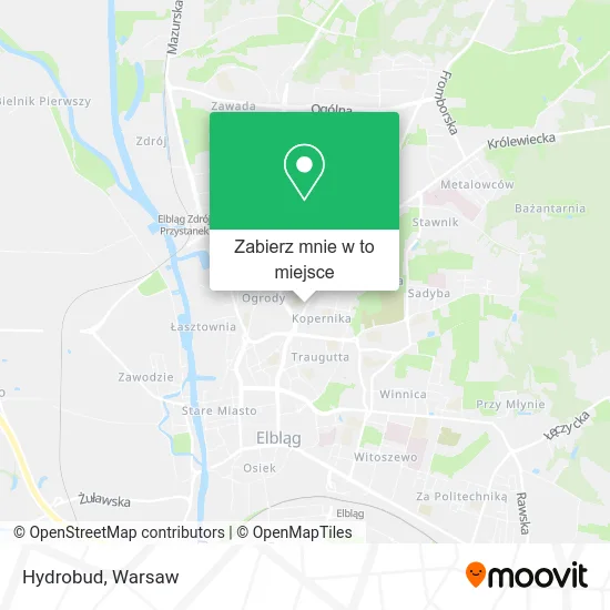 Mapa Hydrobud