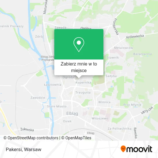 Mapa Pakersi