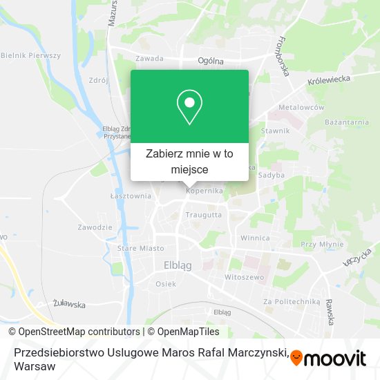 Mapa Przedsiebiorstwo Uslugowe Maros Rafal Marczynski