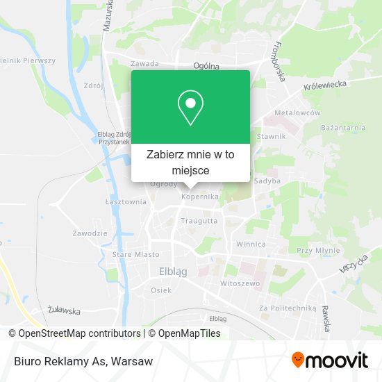 Mapa Biuro Reklamy As