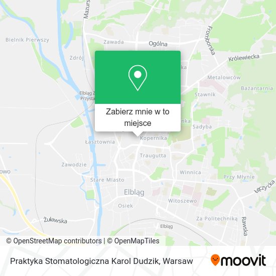 Mapa Praktyka Stomatologiczna Karol Dudzik