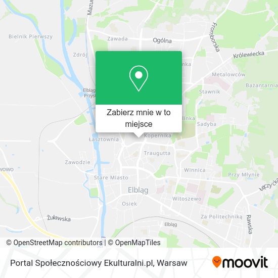 Mapa Portal Społecznościowy Ekulturalni.pl