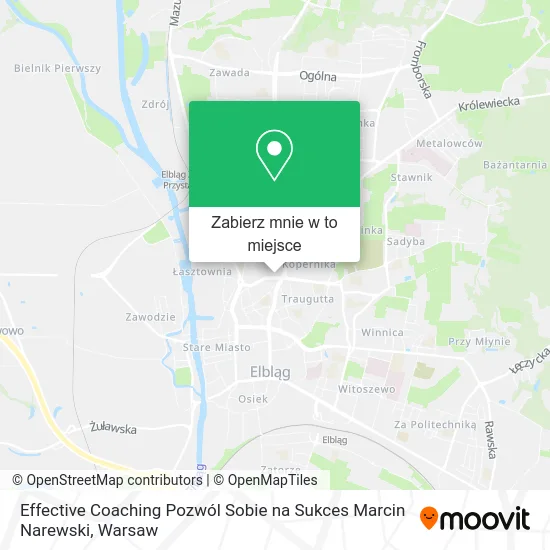 Mapa Effective Coaching Pozwól Sobie na Sukces Marcin Narewski