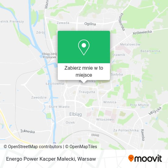 Mapa Energo Power Kacper Małecki