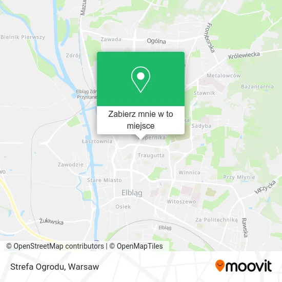 Mapa Strefa Ogrodu