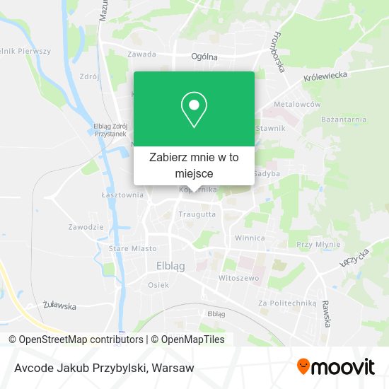 Mapa Avcode Jakub Przybylski