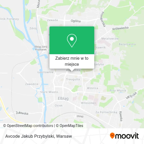 Mapa Avcode Jakub Przybylski