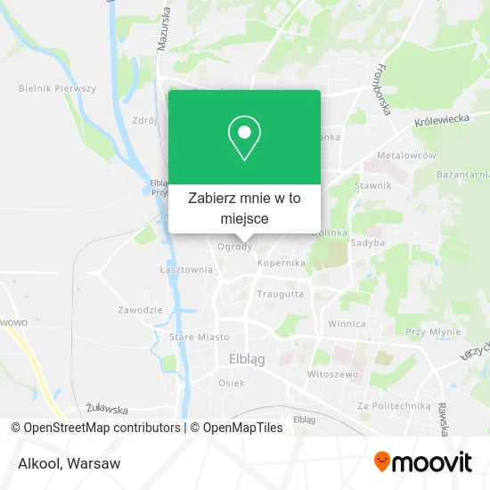Mapa Alkool