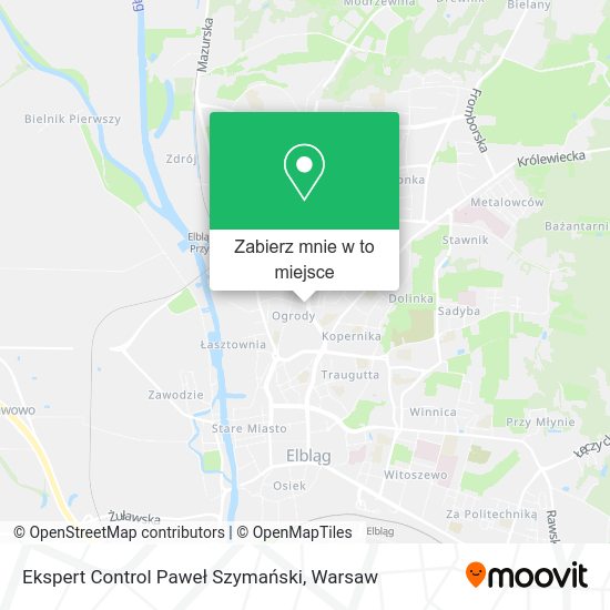 Mapa Ekspert Control Paweł Szymański