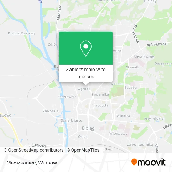 Mapa Mieszkaniec