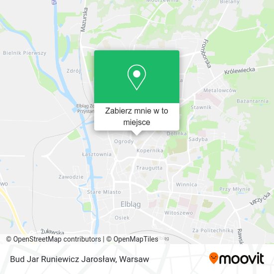 Mapa Bud Jar Runiewicz Jarosław