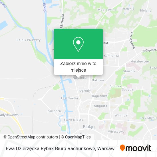 Mapa Ewa Dzierzęcka Rybak Biuro Rachunkowe