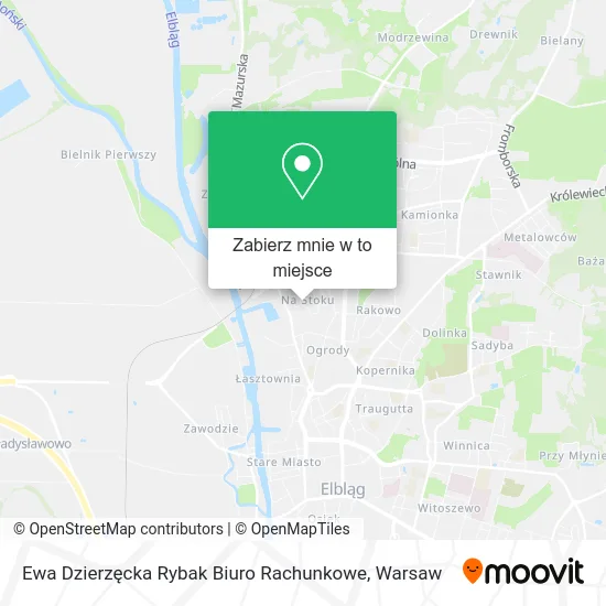Mapa Ewa Dzierzęcka Rybak Biuro Rachunkowe