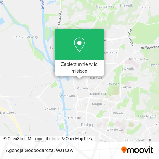 Mapa Agencja Gospodarcza