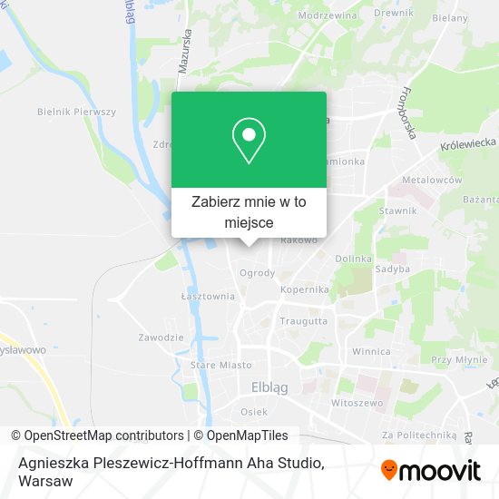 Mapa Agnieszka Pleszewicz-Hoffmann Aha Studio