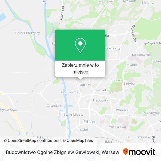 Mapa Budownictwo Ogólne Zbigniew Gawłowski