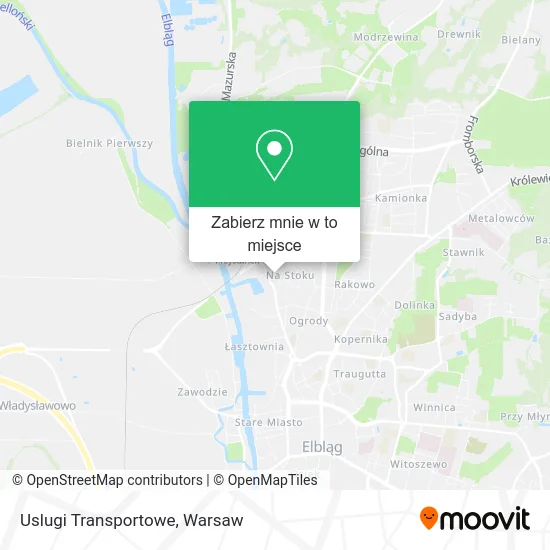 Mapa Uslugi Transportowe