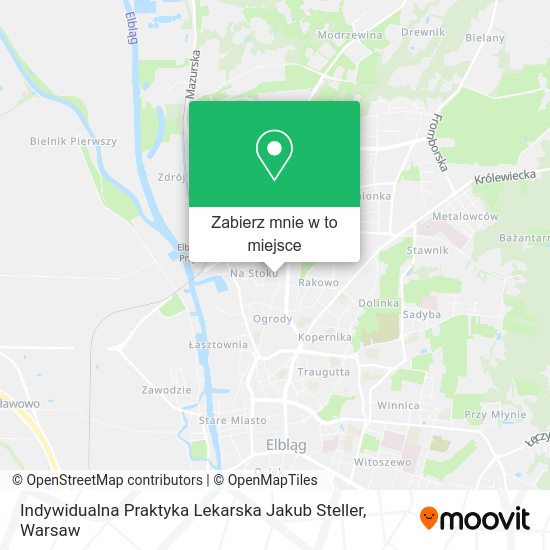 Mapa Indywidualna Praktyka Lekarska Jakub Steller