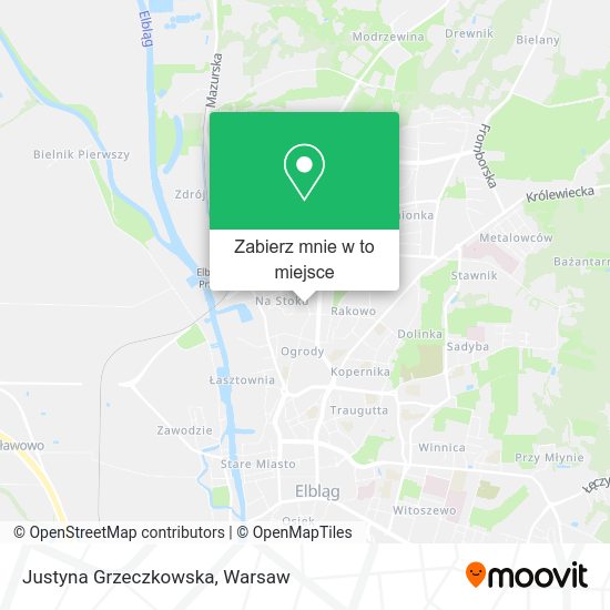 Mapa Justyna Grzeczkowska