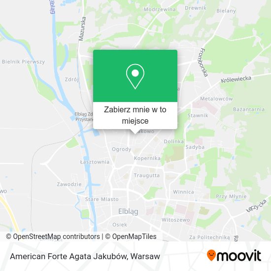 Mapa American Forte Agata Jakubów