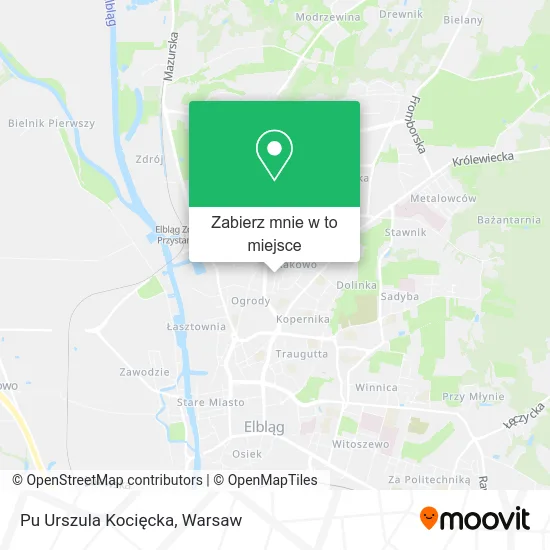 Mapa Pu Urszula Kocięcka