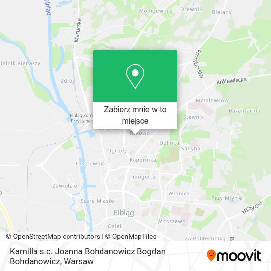 Mapa Kamilla s.c. Joanna Bohdanowicz Bogdan Bohdanowicz