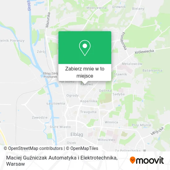Mapa Maciej Guźniczak Automatyka i Elektrotechnika