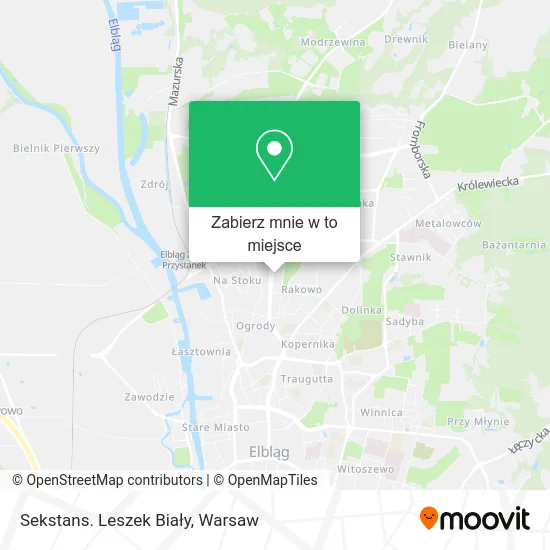 Mapa Sekstans. Leszek Biały
