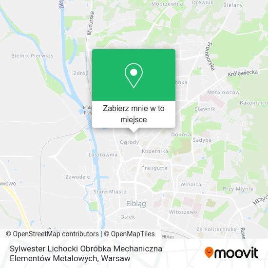 Mapa Sylwester Lichocki Obróbka Mechaniczna Elementów Metalowych