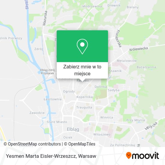 Mapa Yesmen Marta Eisler-Wrzeszcz