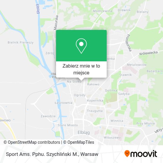 Mapa Sport Ams. Pphu. Szychliński M.