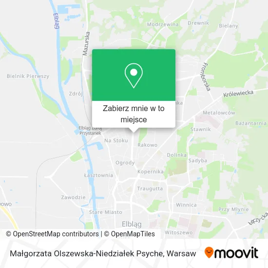 Mapa Małgorzata Olszewska-Niedziałek Psyche