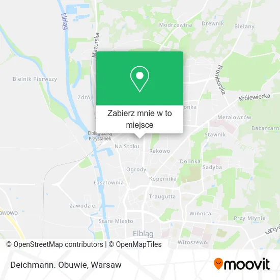 Mapa Deichmann. Obuwie