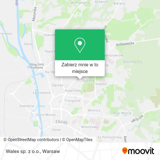 Mapa Walex sp. z o.o.