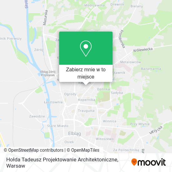 Mapa Hołda Tadeusz Projektowanie Architektoniczne